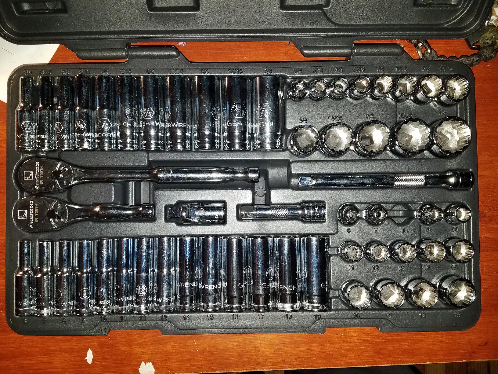 GEARWRENCH 80559 – knurlade förlängare 3 tum och 6 tum i full polerad krom