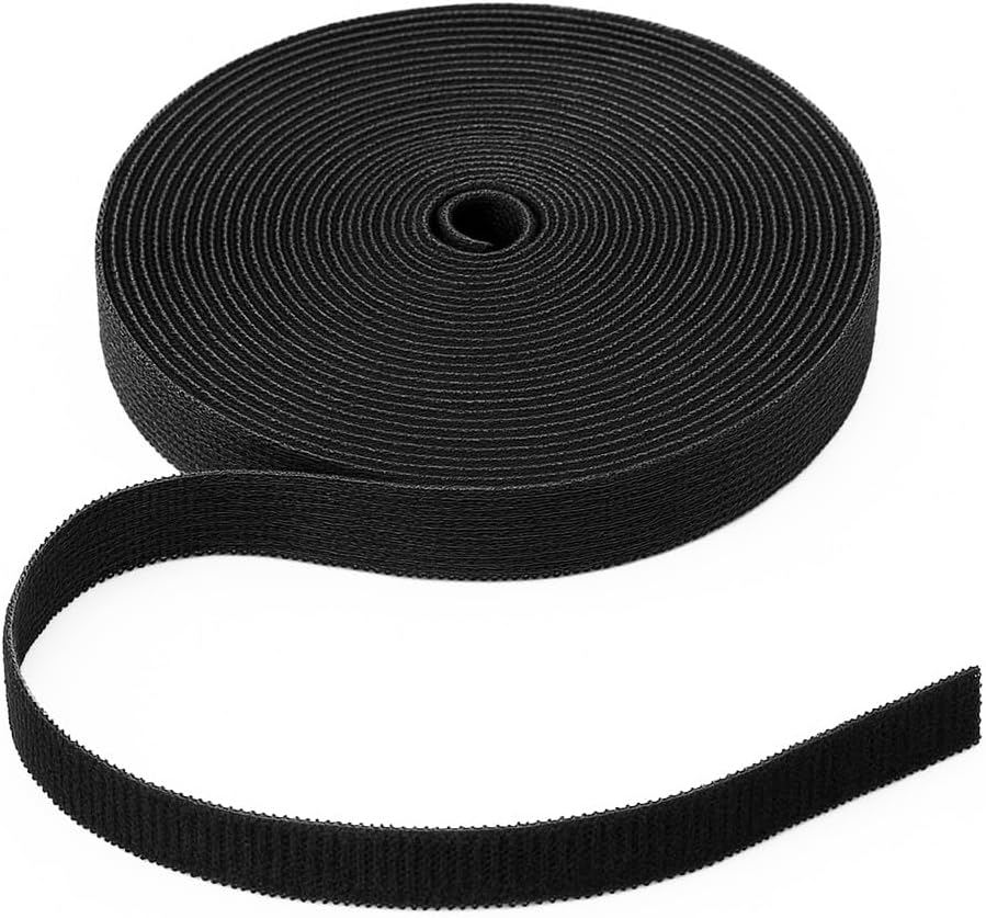 Offgridtec kardborreband (kabelbandsrulle) 2 m x 10 mm, återanvändbart och klippbart Bild