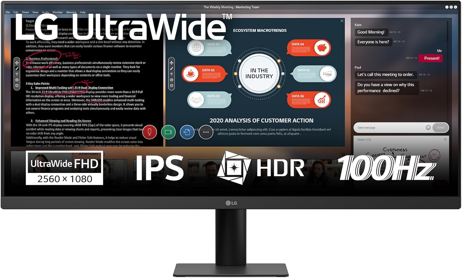 LG UltraWide 29U511A-B